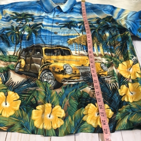 Big Dogs Hawaiian Shirt Size Large EUC - Picture 8 of 8